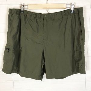 Columbia Women's Hiking Tactical Shorts Green XL